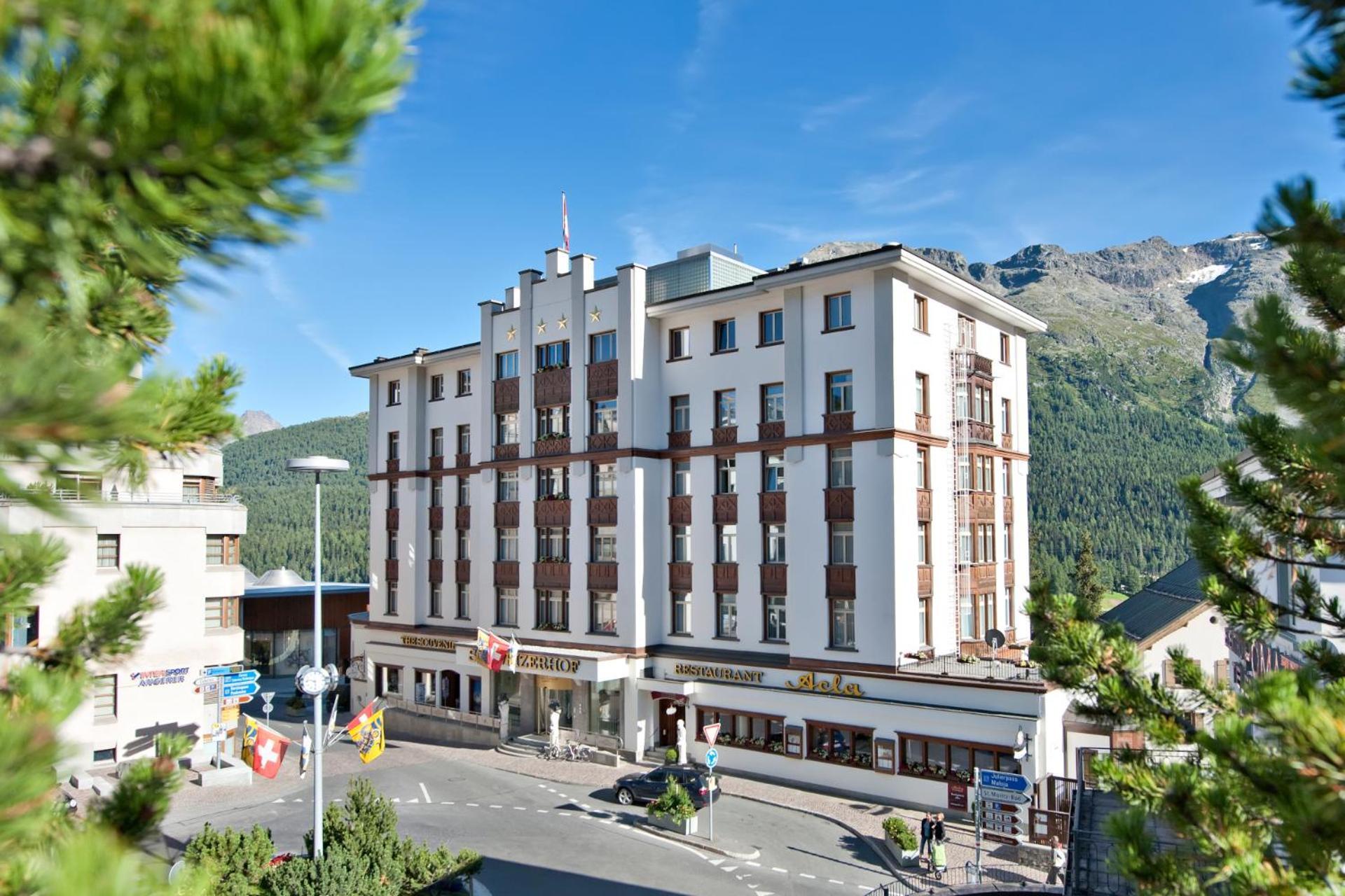 Hotel Schweizerhof סנט מוריץ מראה חיצוני תמונה